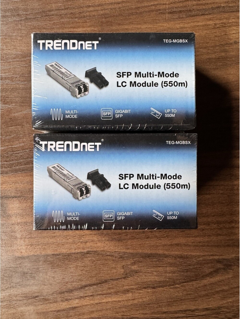 TRENDnet TEG-MGBSX Multi-Mode LC Module Lot of 2 New